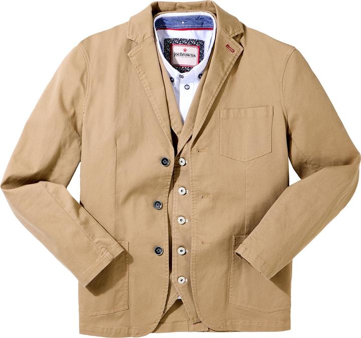 Actual product image Joe Browns Vintage Workwear Twill Blazer (54)