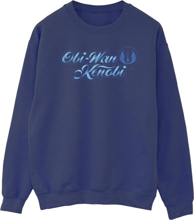 Produktbild Star Wars ObiWan Kenobi Ribbon Font Sweatshirt (XL)