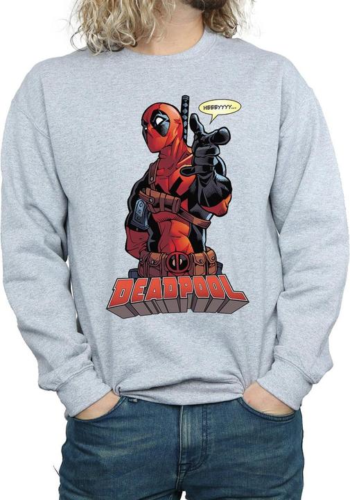 Immagine prodotto Deadpool Hey You Felpa Uomo (XXL)