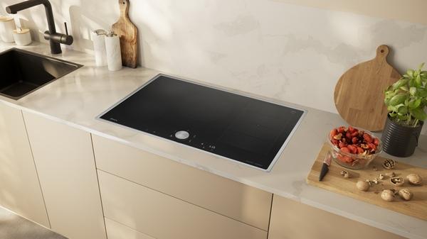 Immagine prodotto Neff N 90, Piano cottura a induzione, 80 cm, Nero, Con cornice sul piano, T68STV4M0