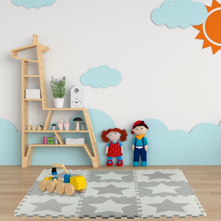 Image du produit Relaxdays Tapis puzzle (32 x 32 x 1 cm)