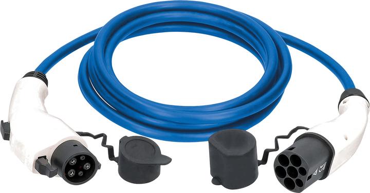 Actual product image As - Schwabe Electric car adapter charging cable mode 3 type 2 to type 1 (Type 2, 7.20 kW, 32 A, 5 m)