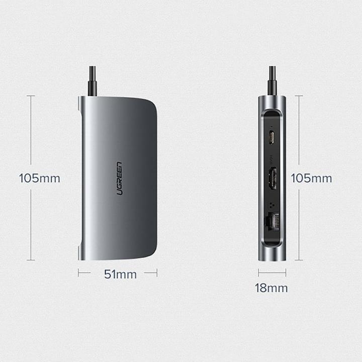 Image du produit Ugreen 9 in 1 Hub (USB-C, 9 Ports)