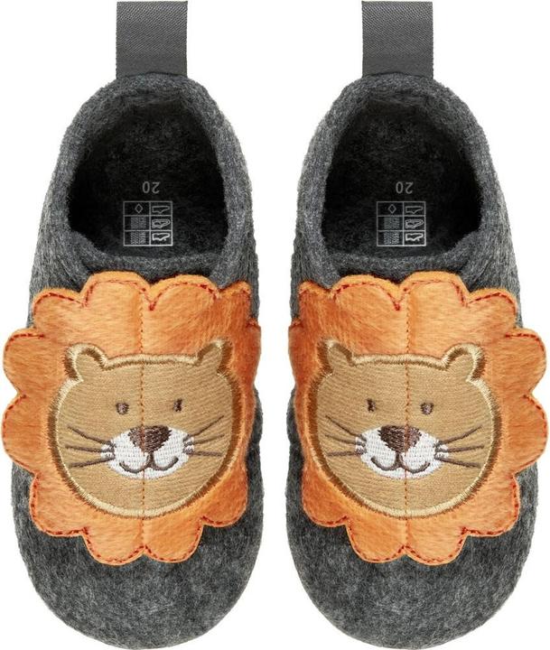 Playshoes Filz Hausschuhe