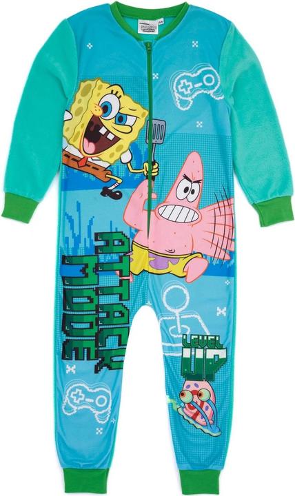 Spongebob Squarepants Childrens/Kids Attack Mode Sleepsuit