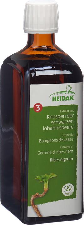 Produktbild Heidak Knospe Johannisbeere Ribes nig Glycerin Mazeration (1 Stück, Flüssigkeit, 1026 g)