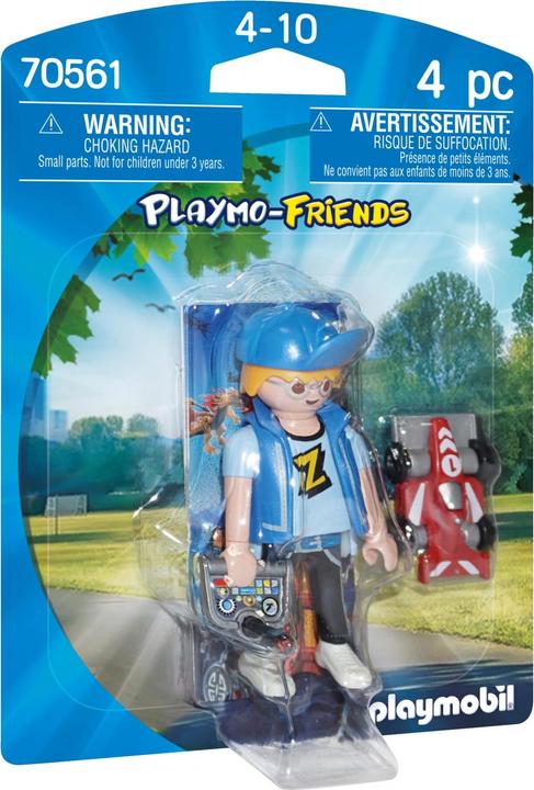 Actual product image Playmobil Teen with RC Car (70561, Playmobil Playmo Friends)