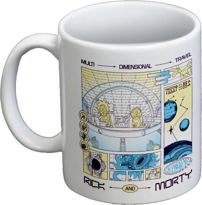Rick And Morty Kaffeebecher Multi Dimensional Travel (315 ml, 1 x)