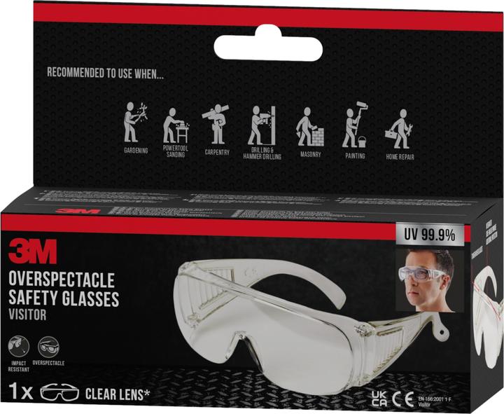 Image du produit 3M Lunettes de protection pour porteurs de lunettes - VISITOR