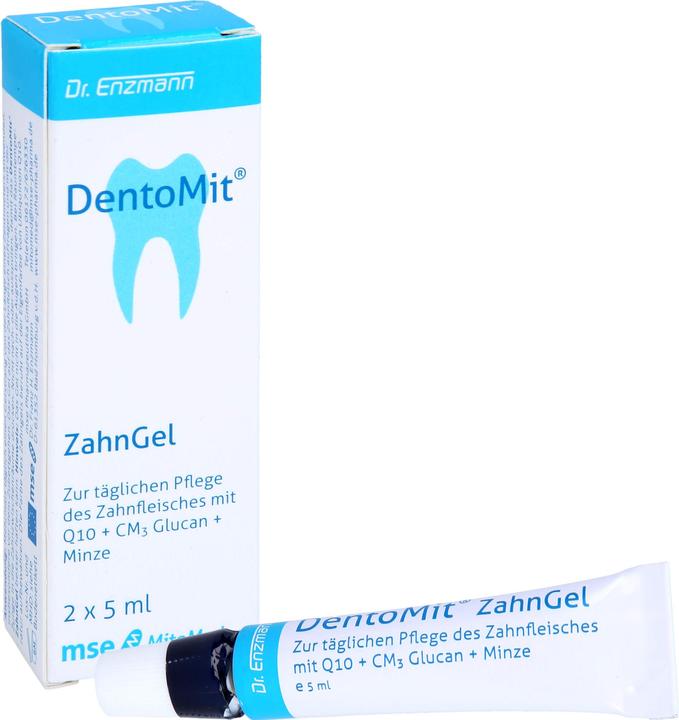 Produktbild mse Dentomit Zahngel, 2X5 ml GEL (10 ml)