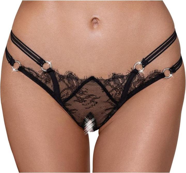 Actual product image Cottelli Collection Crotchless Riostring (S/M)