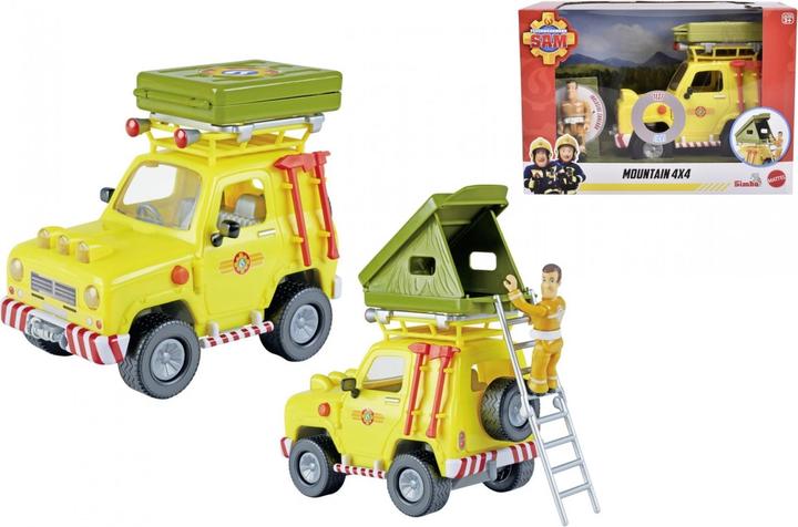Immagine prodotto Simba Sam fuoristrada con tenda sul tetto