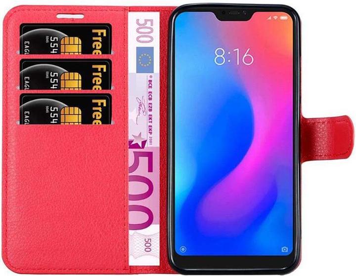 Actual product image Cadorabo Book with stand function cover (Mi A2 lite, Xiaomi Redmi 6 Pro)