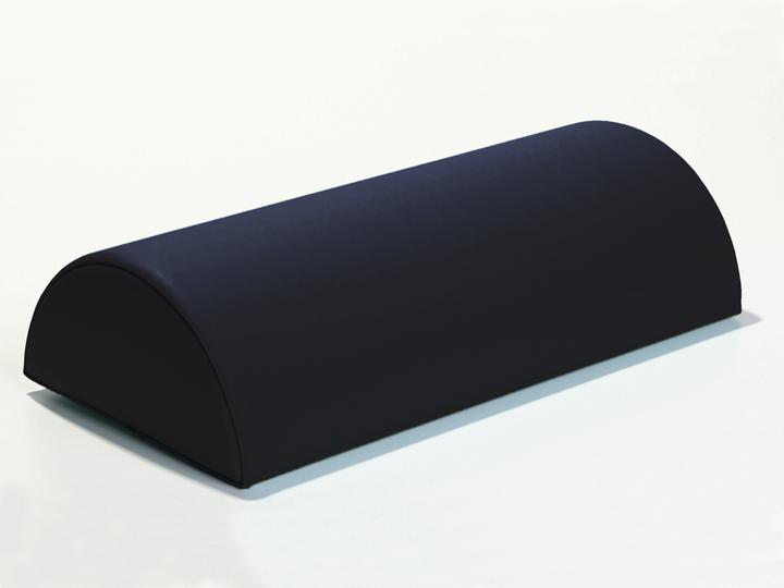 Kübler Sport Halbrolle - Lagerungshilfe, Schwarz, 60 x 20 x 10 cm