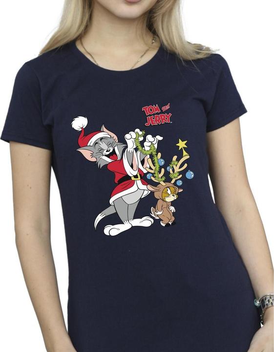 Produktbild Tom & Jerry Christmas Reindeer TShirt (XXL)
