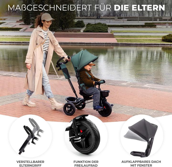 Productafbeelding KinderKraft driewieler AVEO ROSE PINK