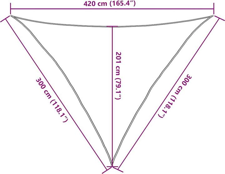 Actual product image VidaXL Awning (300 x 300 x 420 cm)