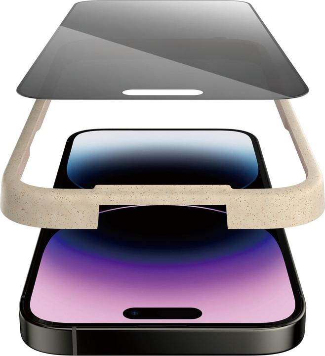 Actual product image PanzerGlass Screen Protector Ultra Wide Fit Privacy iPhone 14 Pro Max (1 Piece, Apple iPhone 14 Pro Max)