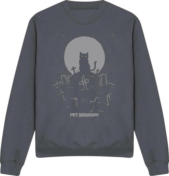 Pet Sematary Cat With Tombstones Sweatshirt