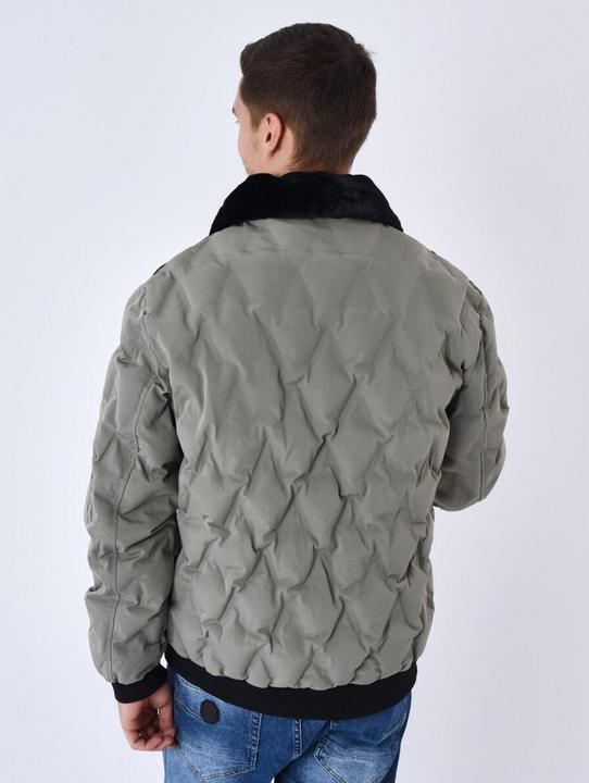 Actual product image Project X Paris Furry aviator collarPuffer Jacket (M)