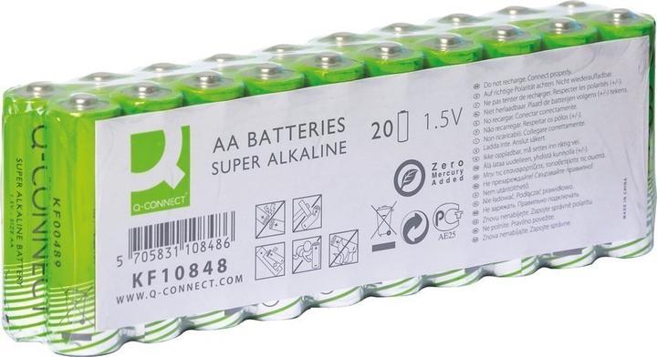 Actual product image Q-Connect Alkaline batteries (20 pcs., AA, 2140 mAh)