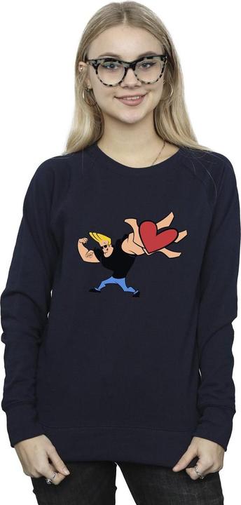 Produktbild Johnny Bravo Heart Present Sweatshirt (XL)
