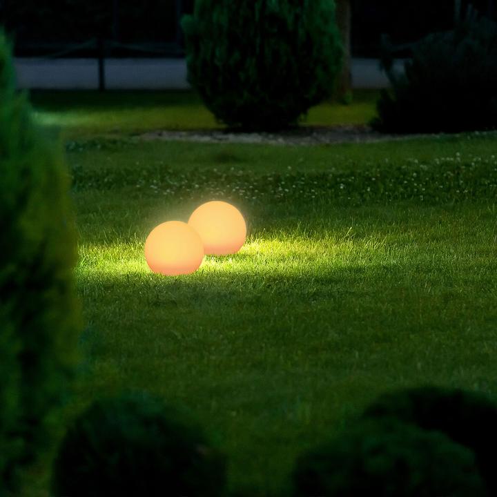 Immagine prodotto Casativo Mappamondo illuminato a LED con telecomando, a energia solare, RGBW, 60 Lu, IP67, 20 cm (60 lm, IP67)