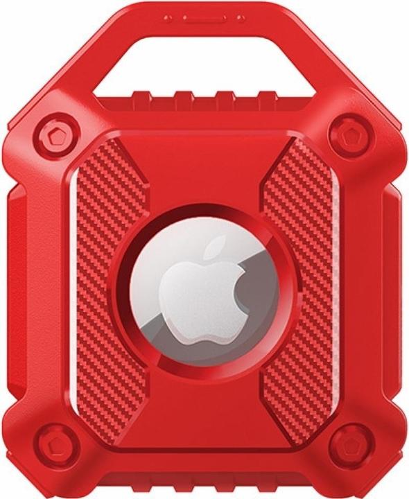 Screenguard Apple Airtag Rugged Armor Case Hülle mit Anhänger