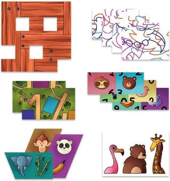 Produktbild Clementoni Galileo Escape Game Junior Flucht aus dem Zoo (Deutsch)