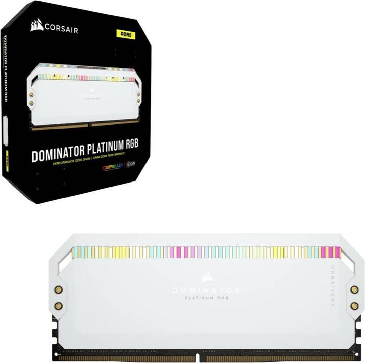 Image du produit Corsair Dominator Platinum RGB (2 x 16GB, 5600 MHz, RAM DDR5, DIMM)