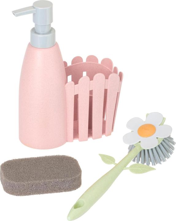 Actual product image Vigar Sink trough butler set FLORganic Pink