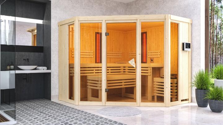 Immagine prodotto Karibu Cabina a infrarossi Asta ingresso ad angolo (9 KW di controllo esterno)