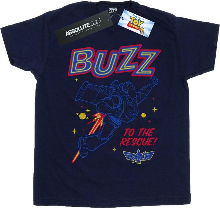Immagine prodotto Disney Toy Story 4 Buzz To The Rescue Maglietta Ampia Donna (XXL)