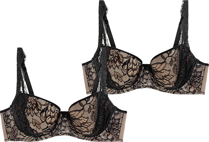 Actual product image Triumph Amourette Charm underwired bra (75 A, pack of 2)