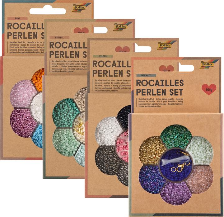 Actual product image Folia Rocailles bead set COLOUR