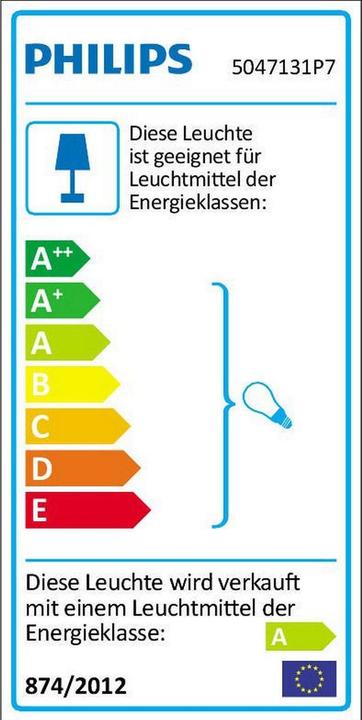 Energy Label Philips Hue Buckram Base (250 lm, GU10)