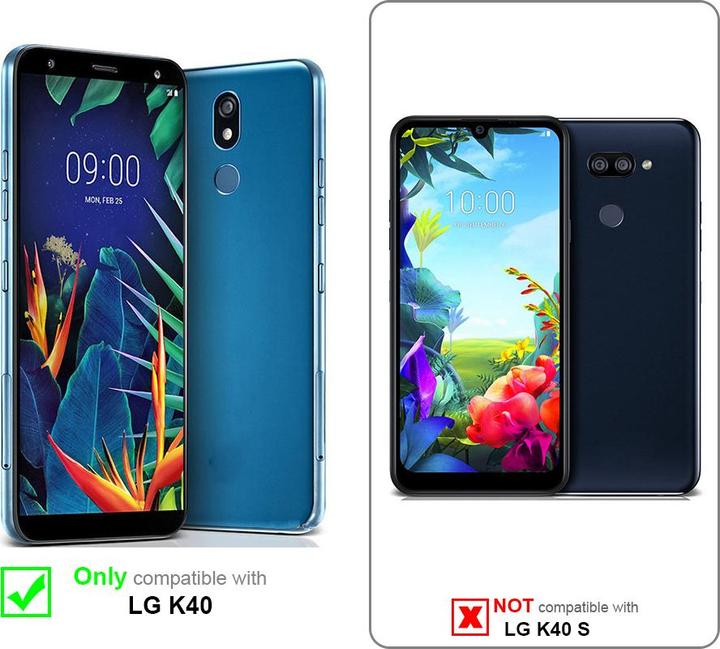 Productafbeelding Cadorabo Boek Onzichtbare Magneethoes (LG K40)