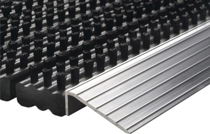 Actual product image Hamat Aluminium mat Fantastic black 43x75 cm (43 x 75 cm)