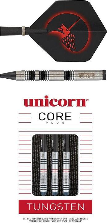 Immagine prodotto Unicorn Freccette in acciaio al tungsteno Core Plus (21 g)