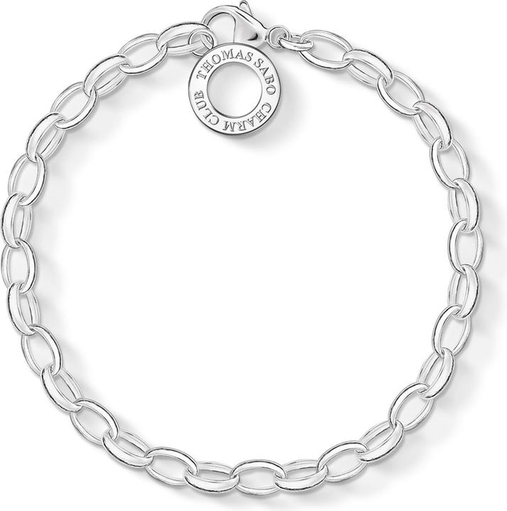 Immagine prodotto Thomas Sabo Bracciale Charm Classic Piccolo (19.50 cm, Argento 925)