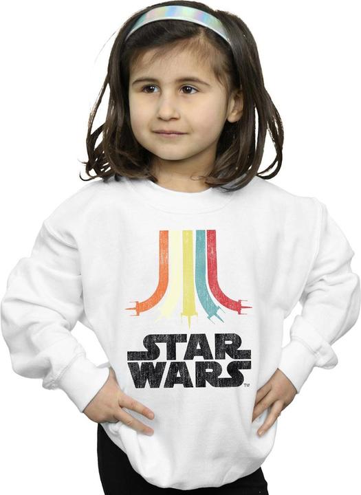 Immagine prodotto Star Wars Felpa Arcobaleno Ragazze (140, 146)