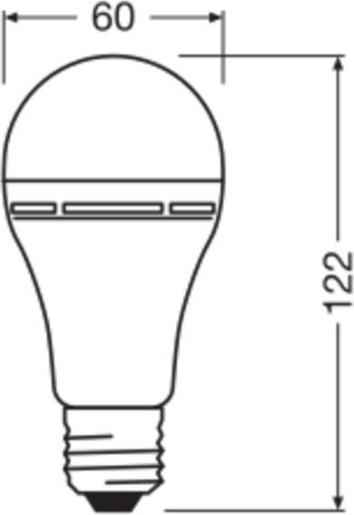 Produktbild Osram LED RECHARGEABLE LAMPS 8W 840 E27 (E27, 8 W, 806 lm, 6 x, F)
