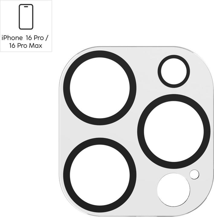 Produktbild Hama Cam Protect (1 Stück, Apple iPhone 16 Pro Max, Apple iPhone 16 Pro)