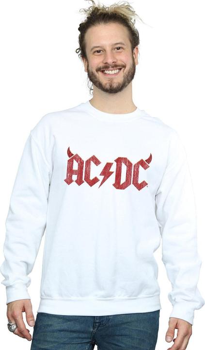 Produktbild AC/DC Horns Logo Baumwolle Sweatshirt (XL)