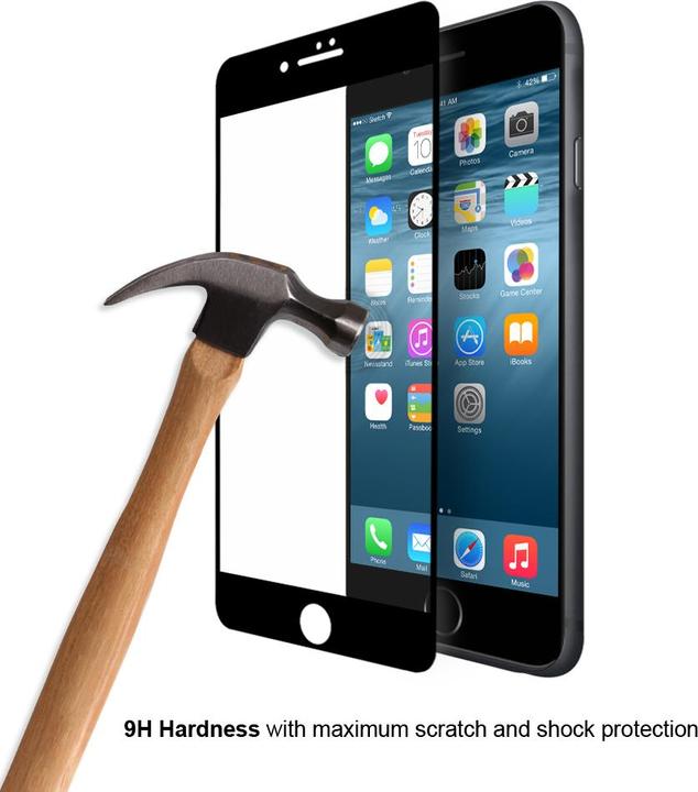 Actual product image Eiger Mountain Glass Clear Edge (1 Piece, Apple iPhone 6s, Apple iPhone 8, Apple iPhone 7, Apple iPhone 6, Apple iPhone SE (2nd Gen))