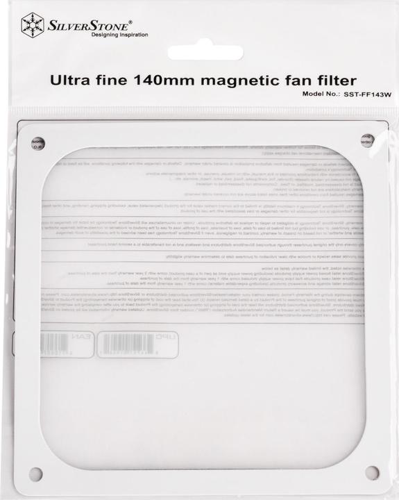 Immagine prodotto Silverstone Filtro antipolvere magnetico SST-FF143W