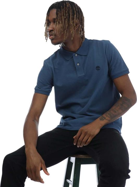 Actual product image Timberland Unisex Adult Millers River Pique Polo Shirt (S)