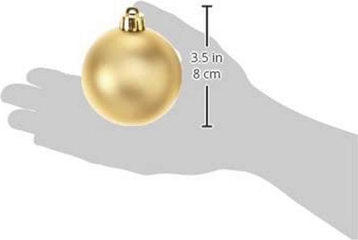 Actual product image Kaemingk Balls Mm. 60 - 12 Pcs. (12 -part)