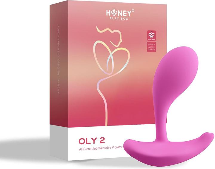 Actual product image Honey Play Box Oly 2 Clit & G Spot Pink