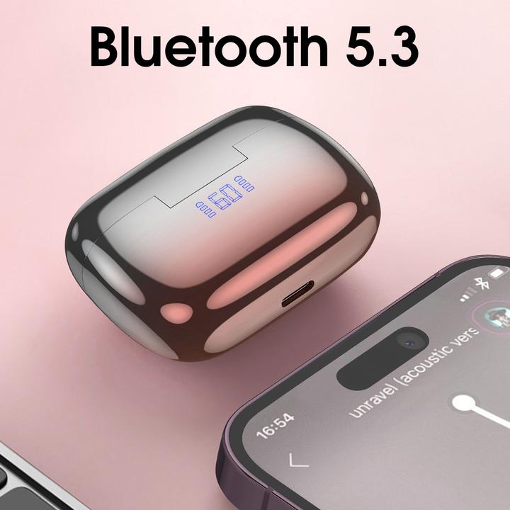 Produktbild Hoco Bluetooth Kopfhörer Chromeffekt (ANC, 7 h, Kabellos)